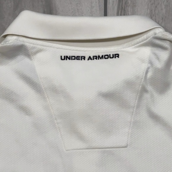 Under Armour Collared Polo Neck Jumper Pullover Top Men Size Large - Picture 4 of 7
